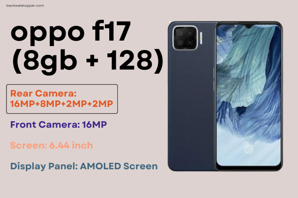 OPPO F17 8GB RAM