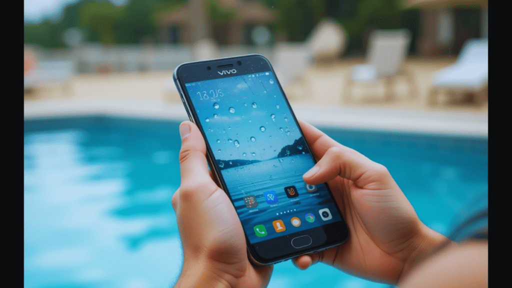 Vivo ka new phone waterproof